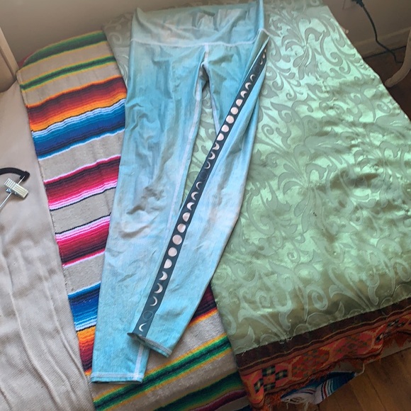 Teeki green moon phase size M leggings - Picture 4 of 13